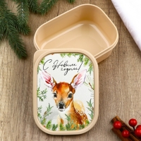 Новый год. Ланч-бокс &laquo;Сказочный олень&raquo;, 500 мл