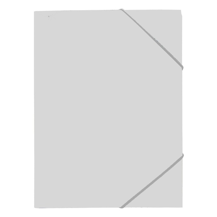 Папка на резинке А4, 500 мкм, Calligrata, корешок 15 мм, до 100 листов, белая