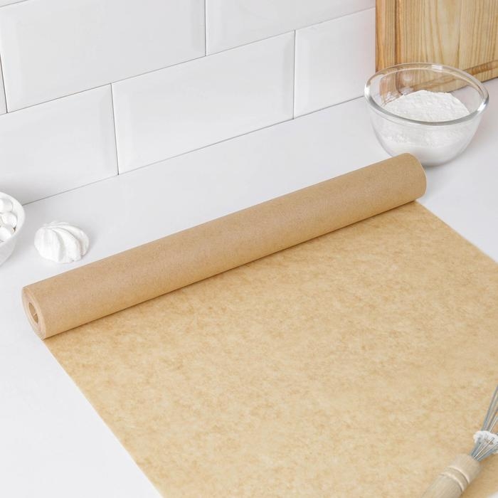 Пергамент силиконизированный, Nordic EB Golden, 38&times;25 м, бумага для выпечки профессиональная