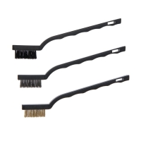 Набор щеток металлических ручных ТУНДРА, пластиковые рукоятки, малые, 3 шт. Набор щеток металлических ручных ТУНДРА, пластиковые рукоятки, малые, 3 шт.