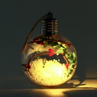 Новогодний шар ёлочный &laquo;Время волшебства&raquo;, на Новый год, d=8 см.