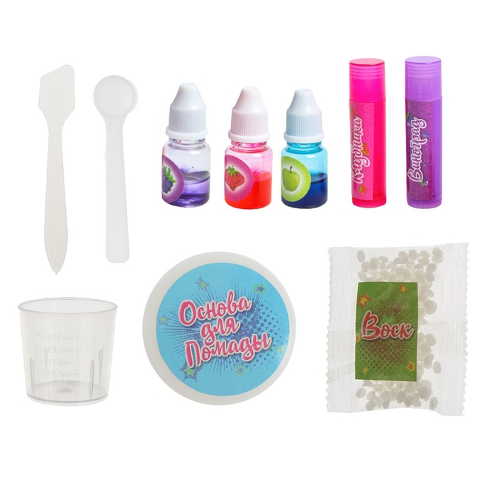 Опыты для девочек «Помада для губ», в пакете Опыты для девочек «Помада для губ», в пакете