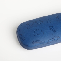 Футляр для очков на хлопушке &laquo;Выбражулька&raquo;, длина 16 см, цвет синий