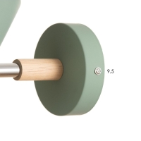 Бра "Свейн" Е27 40Вт зеленый 13х24х14 см Бра "Свейн" Е27 40Вт зеленый 13х24х14 см