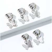 Заколки пирсинг для волос &laquo;Будь собой&raquo;, 5 шт., 2 х 1 х 2 см