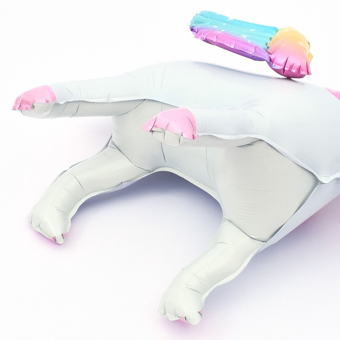 Шар фольгированный 26" &laquo;Единорог с крыльями&raquo;, под воздух