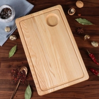 Доска разделочная "Прямоугольная", для сервировки и подачи, 40х25 см, массив ясеня Доска разделочная "Прямоугольная", для сервировки и подачи, 40х25 см, массив ясеня