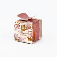 Ароматическая свеча в стекле &laquo;Сочиняй мечты&raquo;, аромат малина, 5,3 х 5,3 х 5,5 см.