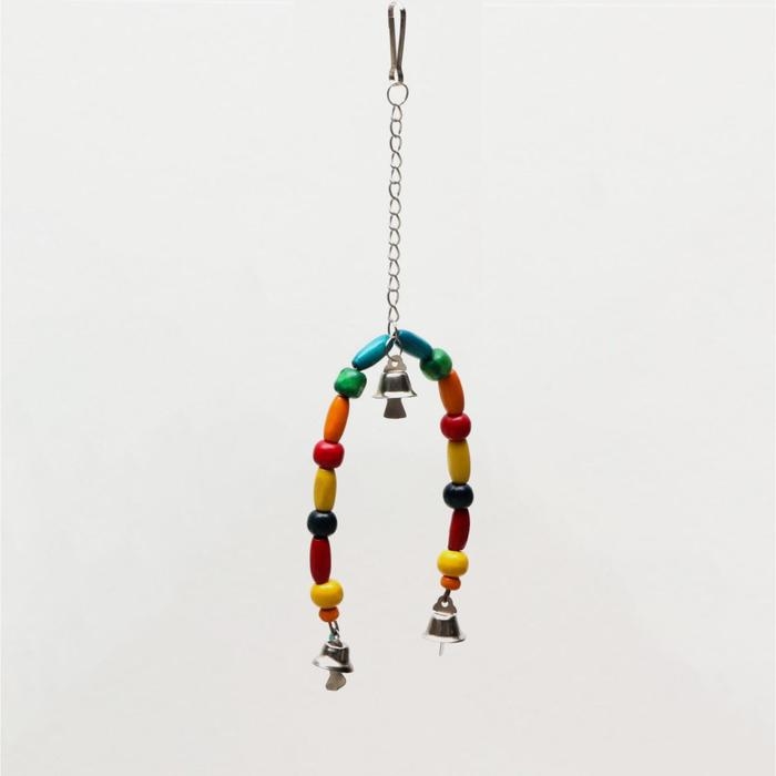 Игрушка для птиц Игрушка для птиц "Дуга", микс