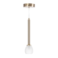 Светильник "Жаклин" 1х3Вт G4 Бронза 20х20х180см