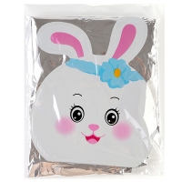 Набор фольгированных шаров &laquo;Карнавальный набор. Синий зайка&raquo;, 3 шт.