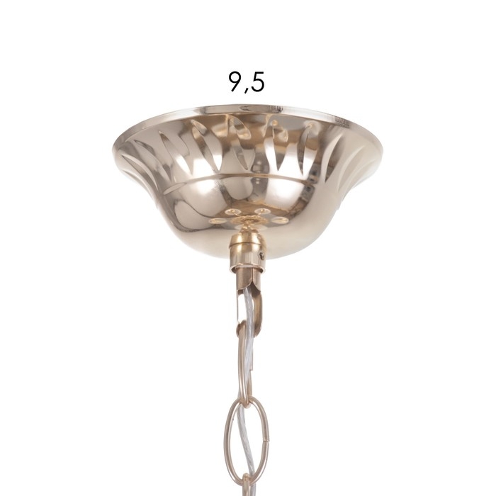 Люстра "Эбби" 5х60Вт Е27 Золото 46х46х88(48)см