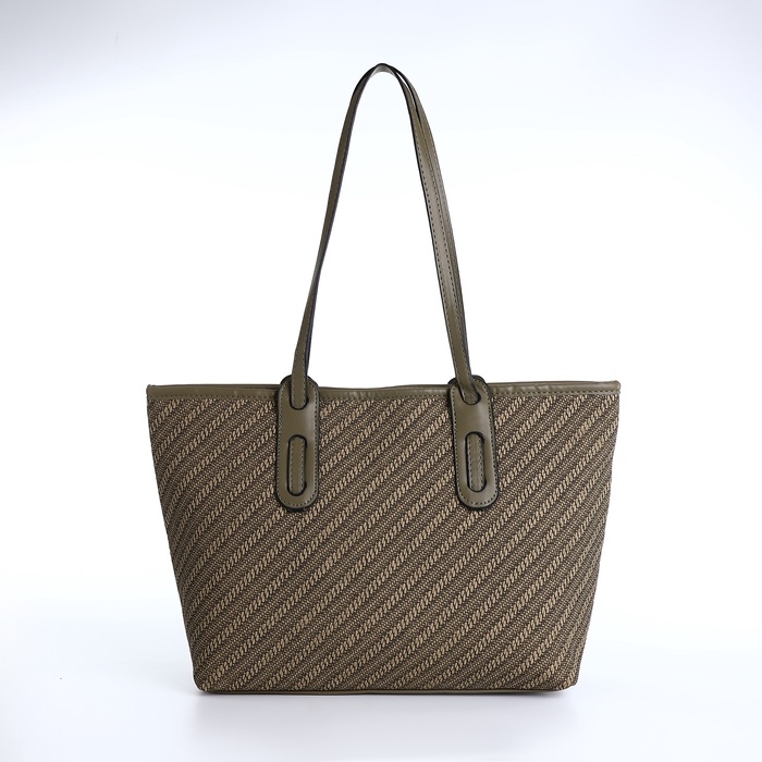 Сумка женская на молнии, средний размер, цвет зелёный Сумка женская на молнии, средний размер, цвет зелёный