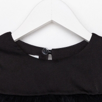 Платье детское нарядное с пышной юбкой KAFTAN, рост 134-140, чёрный Платье детское нарядное с пышной юбкой KAFTAN, рост 134-140, чёрный