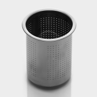 Чайник стеклянный заварочный Доляна &laquo;Волна&raquo;, 1,5 л, с металлическим ситом, цвет голубой