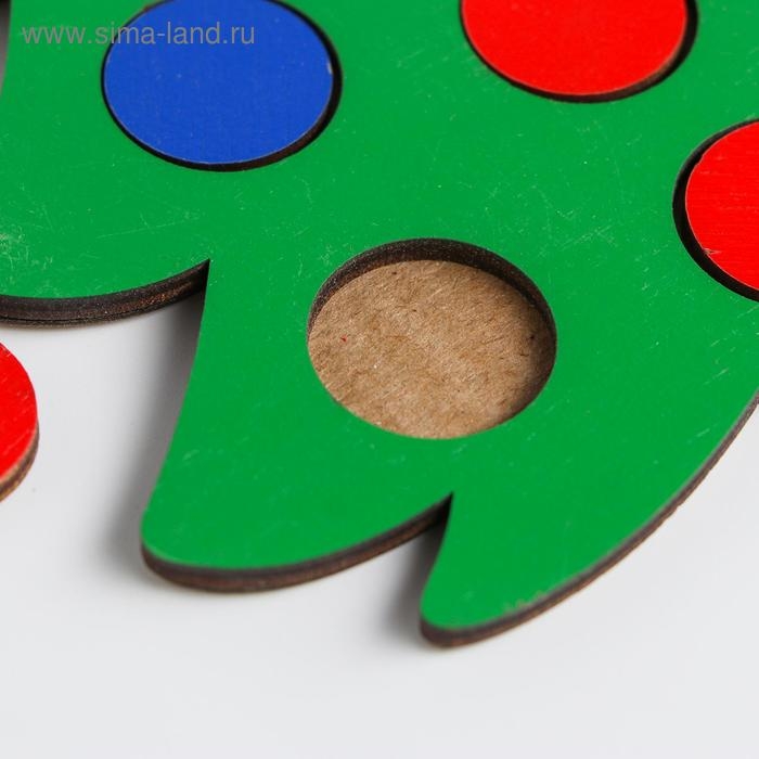 Мозаика &laquo;Ёлочка нарядная&raquo; с карточками в мешочке