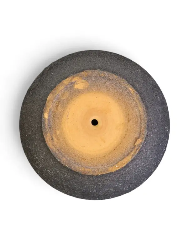 Горшок цветочный с поддоном 7,5 л, керамика "Шагрень" (М)