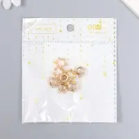 Декор для творчества металл "Корона" золото 0,6х1,3х1,3 см