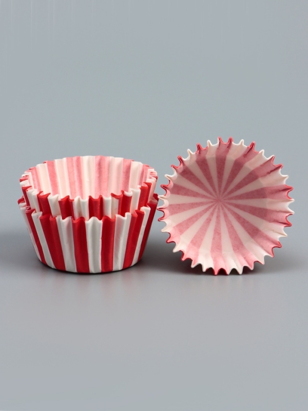 Форма для выпечки "Калейдоскоп" красная, 3,5 х 2 см набор