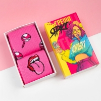 Набор женских носков KAFTAN "Ярче" 2 пары, размер 36-39 Набор женских носков KAFTAN "Ярче" 2 пары, размер 36-39