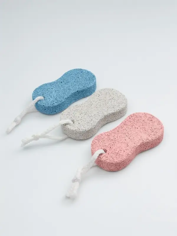 Пемза для педикюра &laquo;Бесконечность&raquo;, с подвесом, 9.5&times;4.5 см, в коробке, МИКС