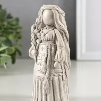 Фигура гипс "Лесная Берегиня" 13х6 см, под камень