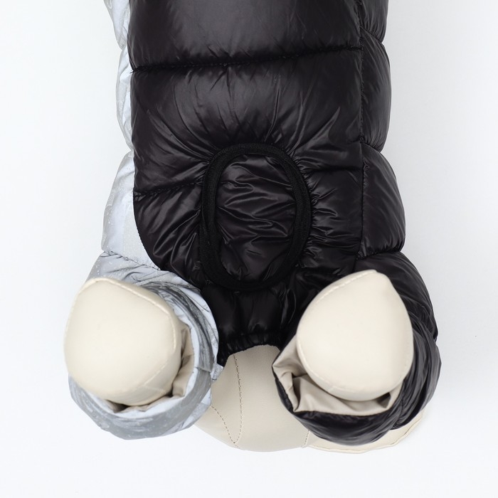 Комбинезон "Ультра" светоотражающий, размер 8 (ДС 19 см, ОГ 30, ОГ 22 см), чёрный