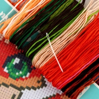 Вышивка крестиком &laquo;Сказочная лиса&raquo;, набор для творчества, 15 Х 15 см