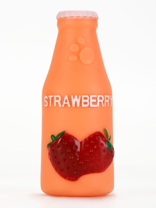 Игрушка пищащая "Strawberry" для собак, латекс, 13см