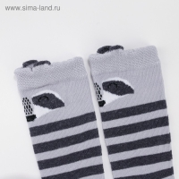 Гольфы Крошка Я &laquo;Енот&raquo; 10-12 см, цвет серый