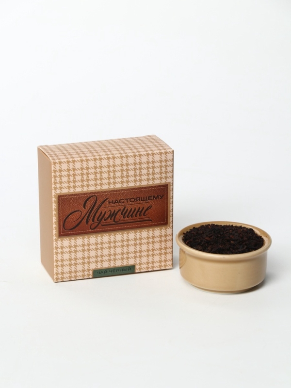 Набор "23 февраля - настоящему мужчине": крем-мёд, чай