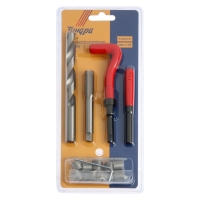 Набор для восстановления резьбы ТУНДРА, М12х1.75, 15 предметов Набор для восстановления резьбы ТУНДРА, М12х1.75, 15 предметов