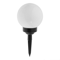 Садовый светильник на солнечной батарее &laquo;Большой шар&raquo;, 20&times;42&times;20 см, 4 LED, свечение белое