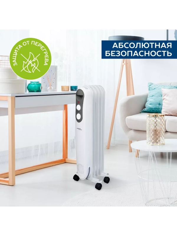 Обогреватель радиатор масляный SC 21.1005 S4, 1000 Вт
