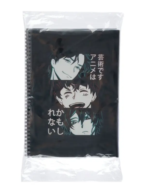 Компл тетр из 2шт А4 на гребне 96л кл Аниме Art.Комикс, мел карт+твин-лак, офсет (9944261)