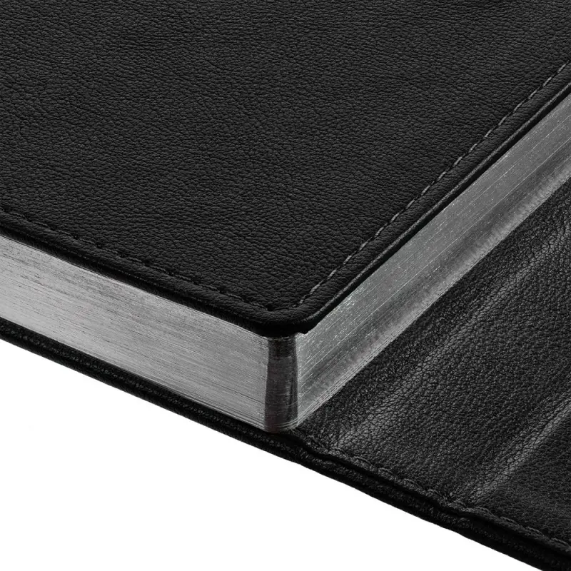 Ежедневник Flap на заказ, недатированный, черный