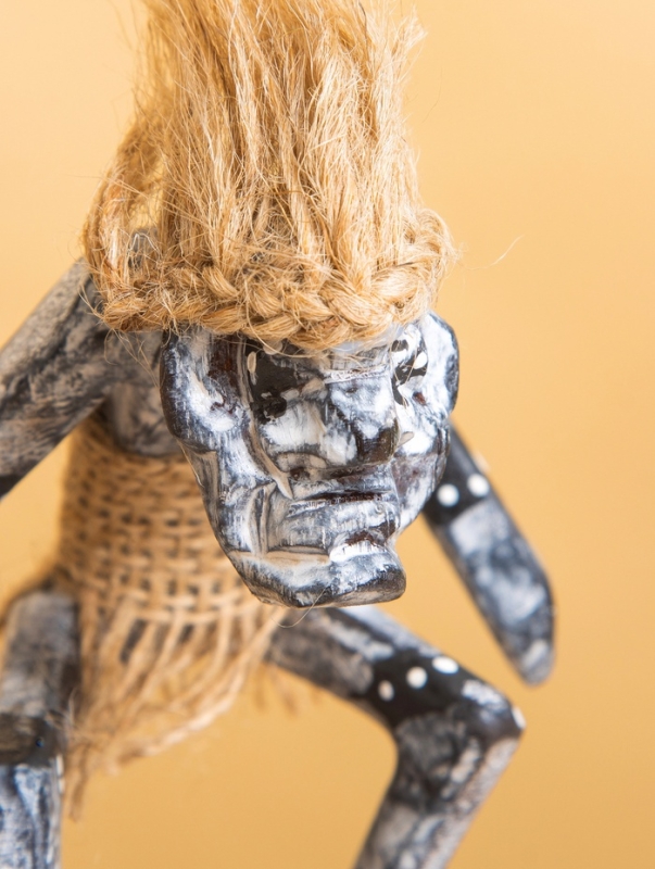 Сувенир &laquo;Абориген скейтбордист&raquo;, 7&times;12&times;12 см, дерево