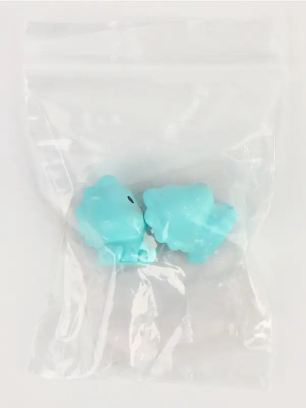 Миниатюра кукольная &laquo;Улыбчивый дракон&raquo;, набор 2 шт., размер 1 шт. &mdash; 2,4 &times; 1,9 см