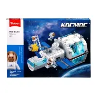 Конструктор космос "Исследовательский модуль", 502 детали, 6+
