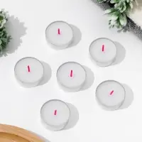 Набор свечей чайных в гильзе, 10 шт, без запаха