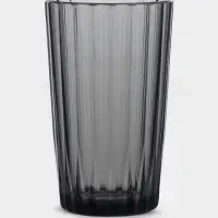 Стакан высокий "Мистерия" графит 280 мл, 6 шт.