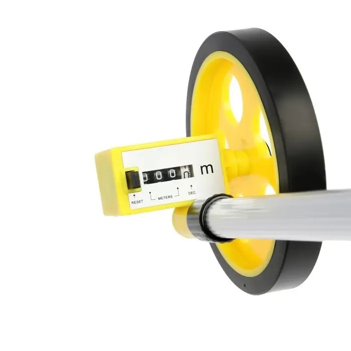 Измерительное колесо ТУНДРА, механическое, диаметр 142 мм, диапазон измерения 0-999.9 м