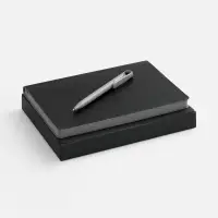 Набор Doppio, черный с серым