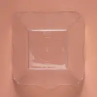 Форма пластиковая одноразовая для фуршета &laquo;Сердечная&raquo;, 60 мл, прозрачная