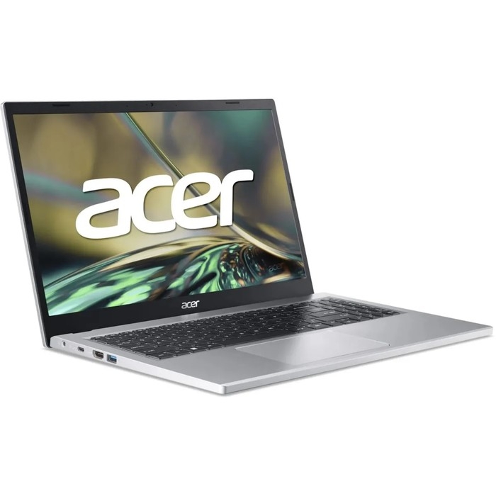 Ноутбук Acer Aspire 3, 15.6 Ноутбук Acer Aspire 3, 15.6", R3 7320U, 8 Гб, SSD 512 Гб, AMD 610M, noOS, серебристый