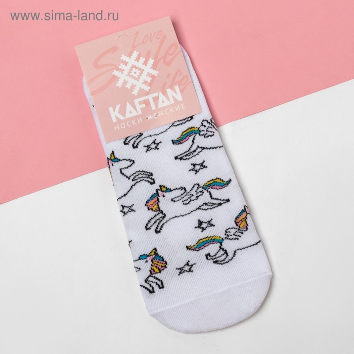 Носки женские укороченные KAFTAN "Unicorn" р. 36-39 (23-25 см)