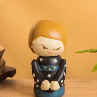 Деревянная кукла кокеши &laquo;Юко&raquo;, 8&times;9&times;17 см