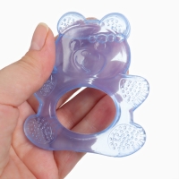 Прорезыватель охлаждающий с водой &laquo;Мишка&raquo;, цвет МИКС, КНОПА