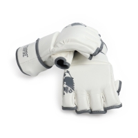 Перчатки для ММА боевые FIGHT EMPIRE, PRIDE, белые, размер L Перчатки для ММА боевые FIGHT EMPIRE, PRIDE, белые, размер L