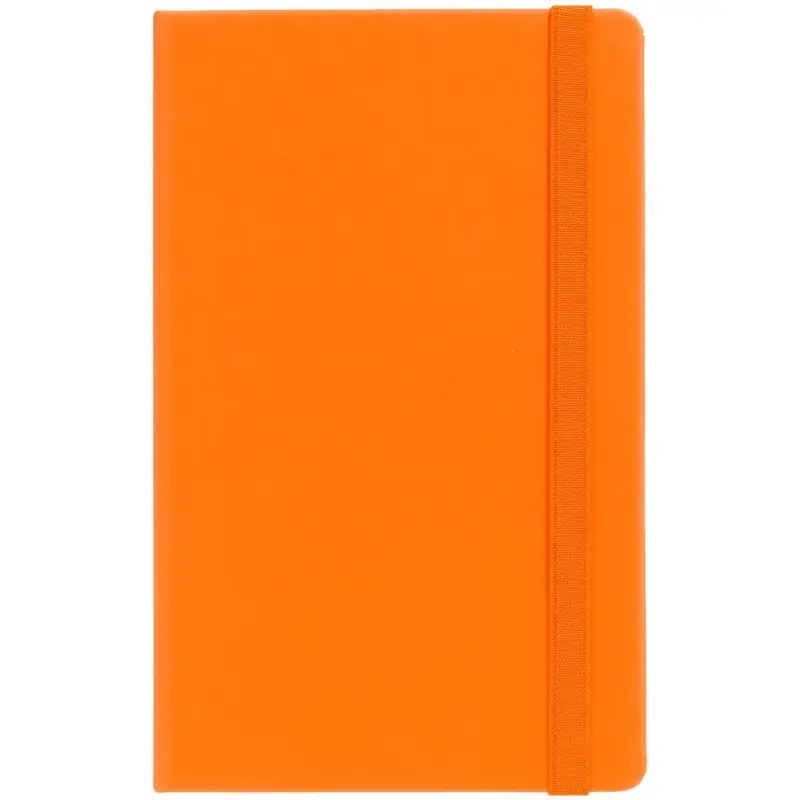 Блокнот Shall, в линейку, оранжевый